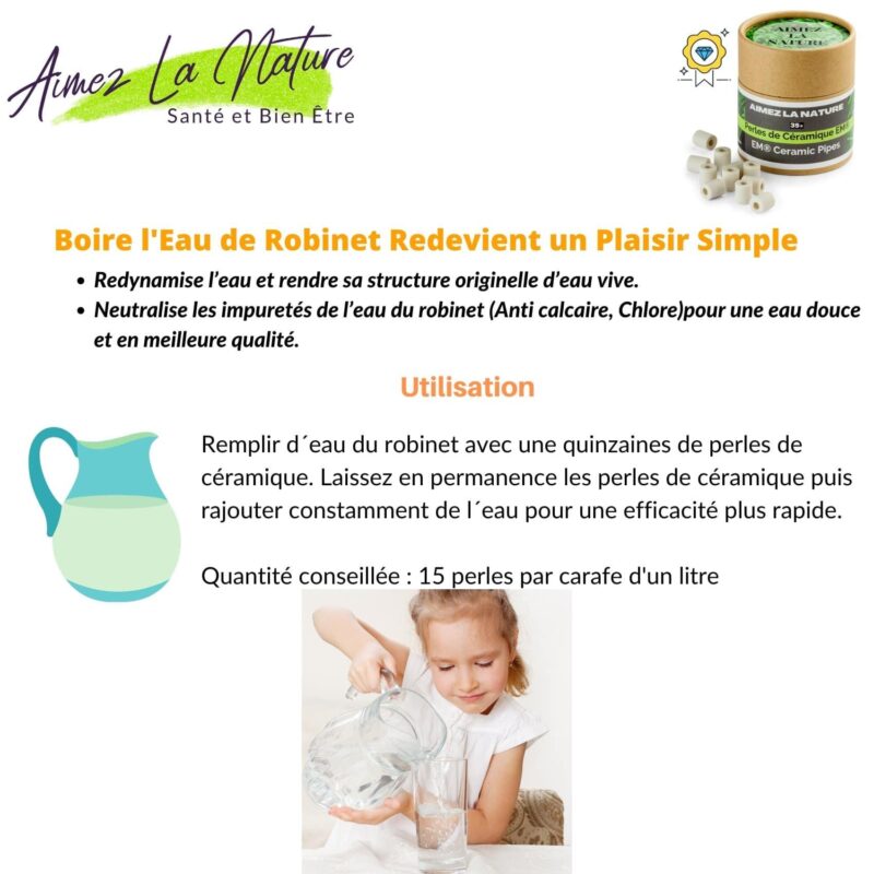 Perles de Céramique EM® Pack 55- Aimez la Nature - Aimez La Nature Perles de Céramique EM® Pack 55- Aimez la Nature